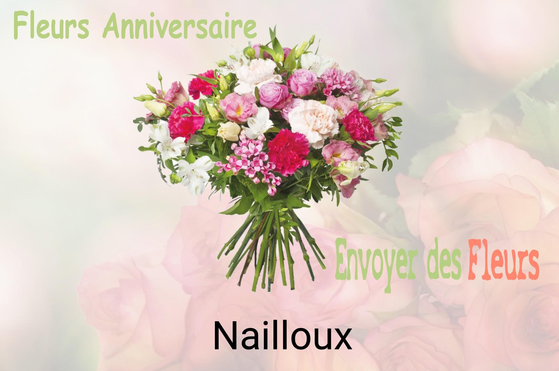 Bouquet de fleurs d’anniversaire livré à Nailloux